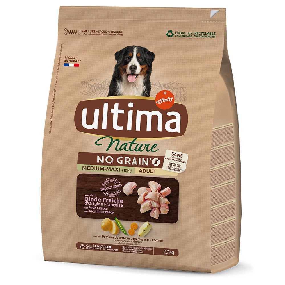 Ultima Nature Medium/Maxi Adult No Grain Turkey