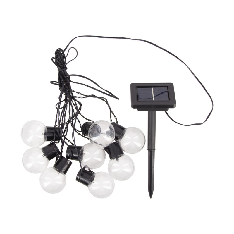 Guirlande Guinguette LED RVB 8 x 1 W 5 m XANLITE