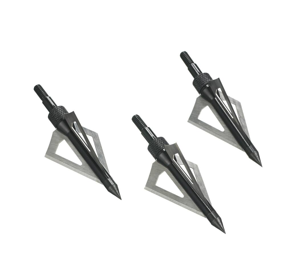 Allen 14611 Lightning XST 3-Blade Broadhead, 100 Grain , 3-pk
