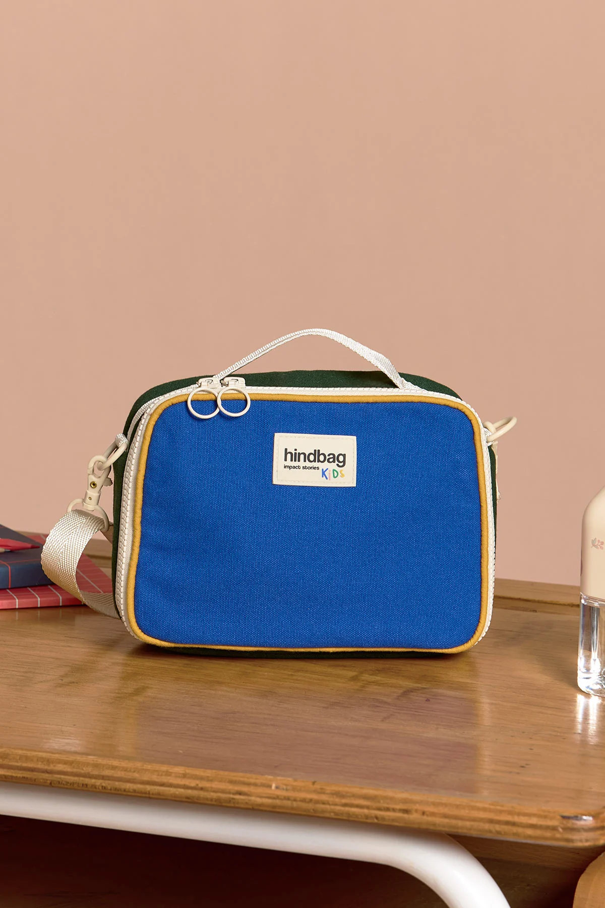 Lunchbag enfant Elsa Tricolore Bleu électrique