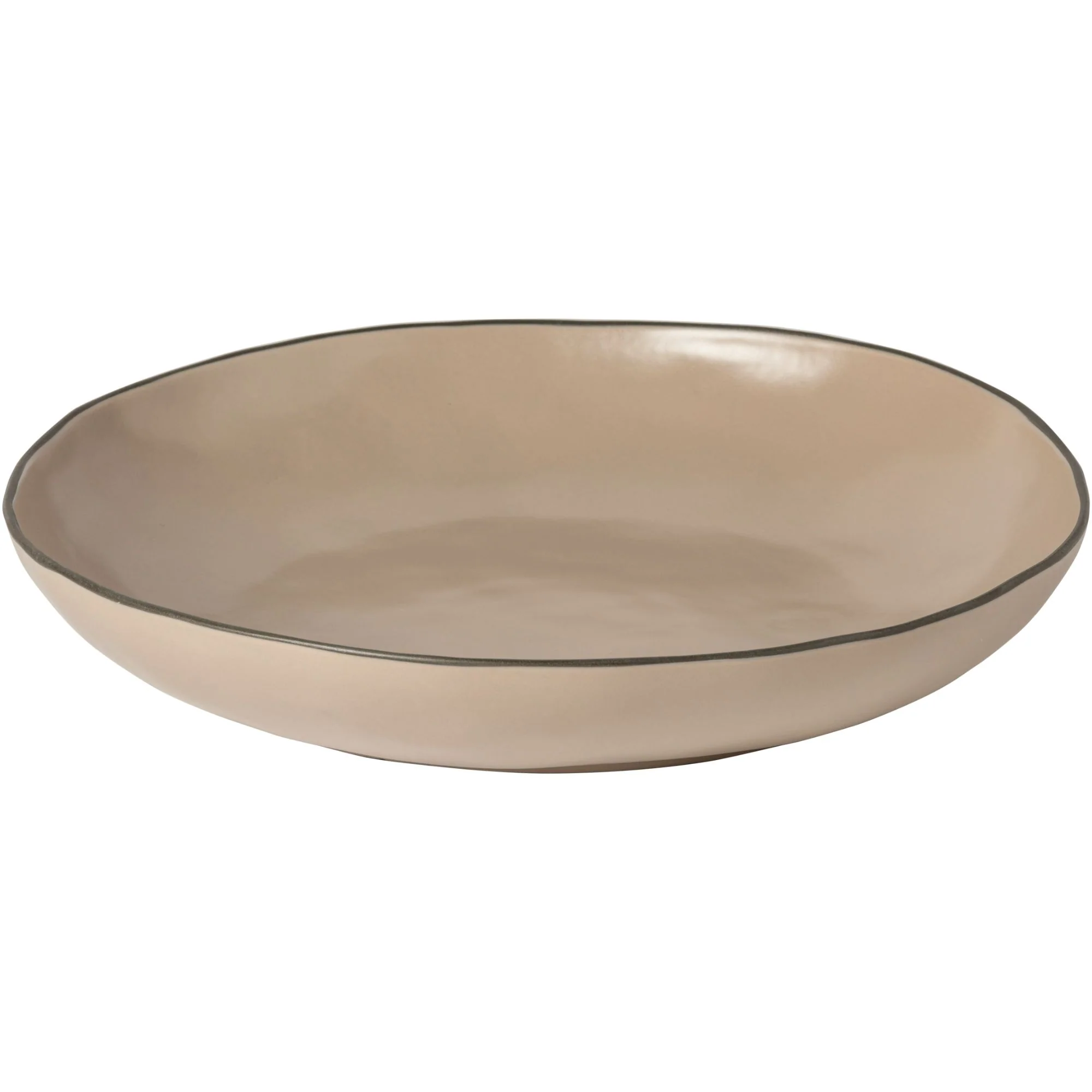 Low Serving Bowl Stacked Organic