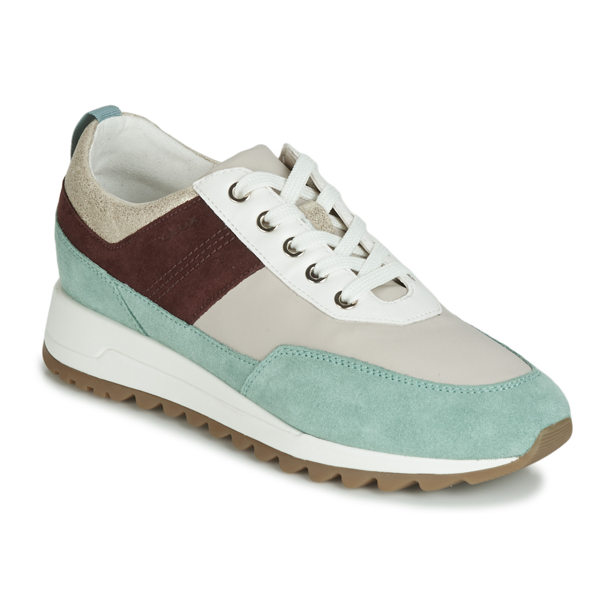 Geox - D TABELYA - Beige / Brown / Green