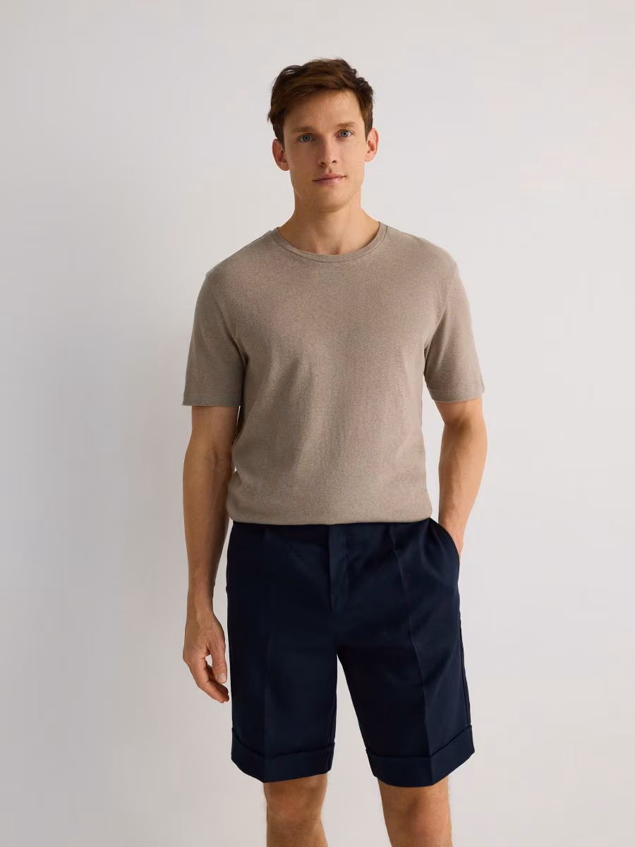 Linen Regular Shorts