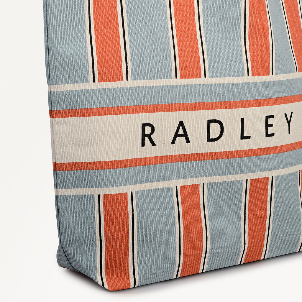Cabana Stripe - Extra Large Open Top Tote
