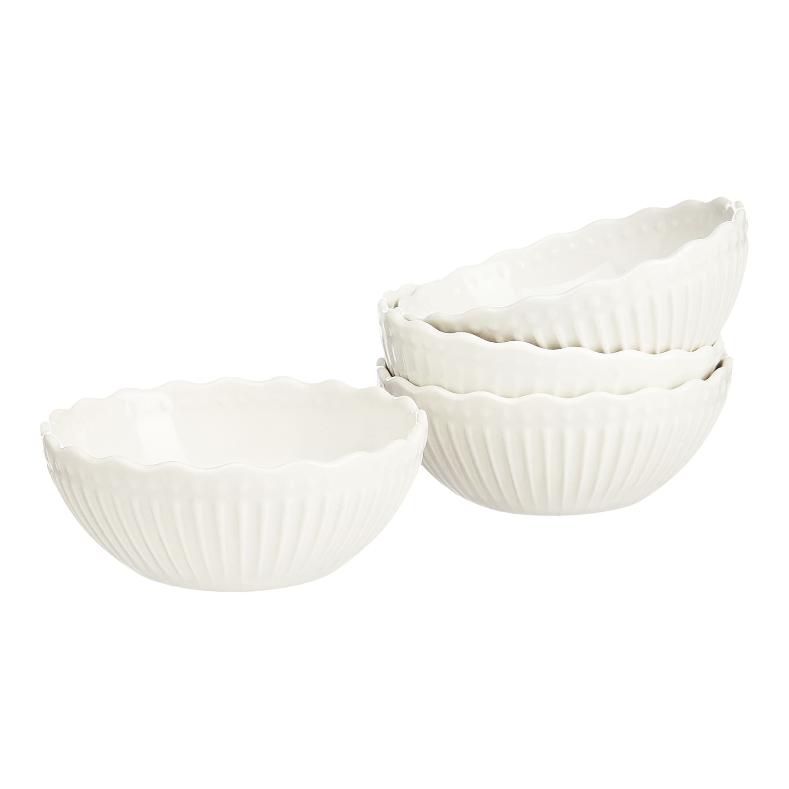 Dipschalen Lucy Creme, 4 Stück