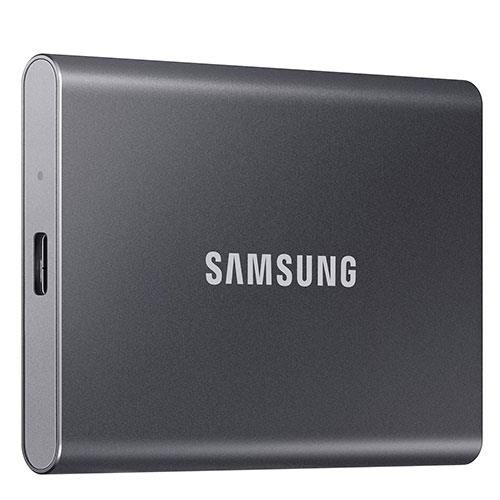 Samsung T7 4TB Portable SSD in Grey