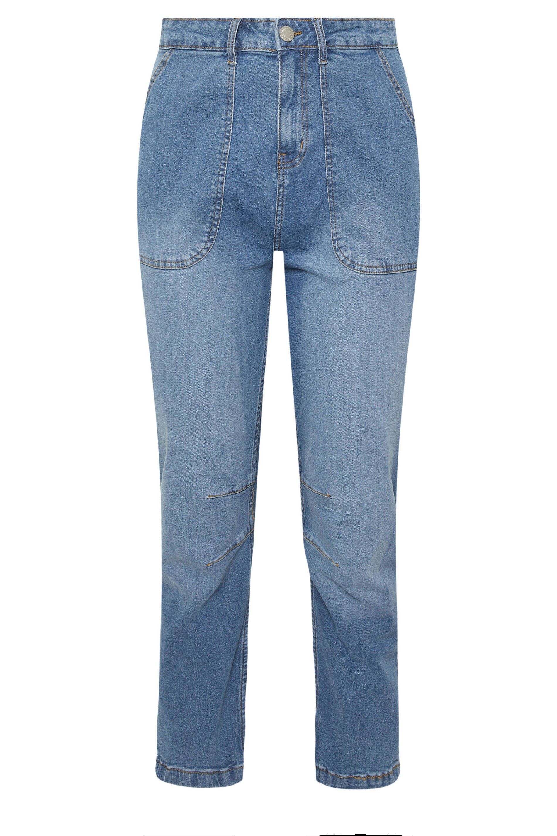 Yours Denim Barrel Jeans