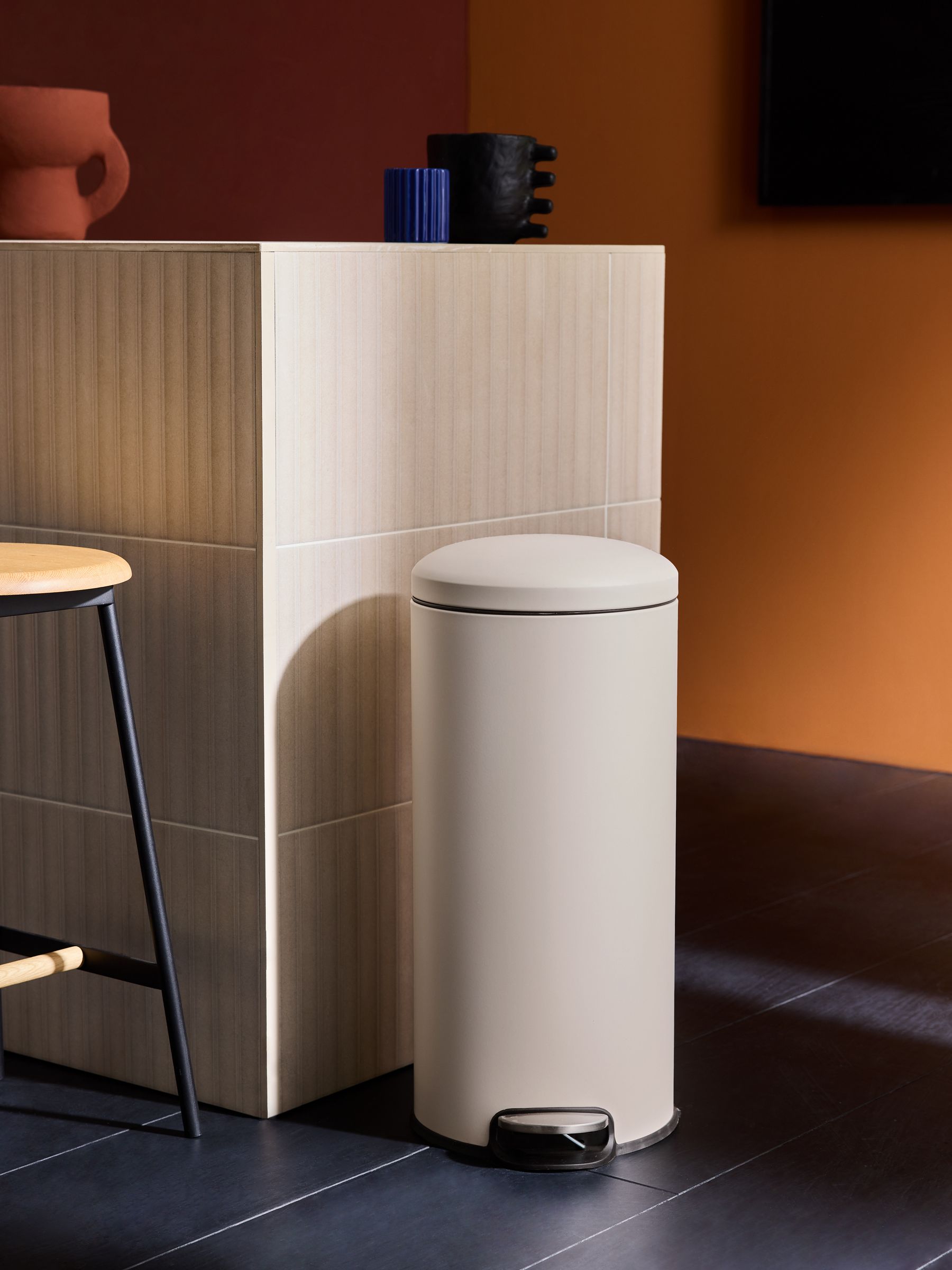 30 Litre Joss Bin in Cream