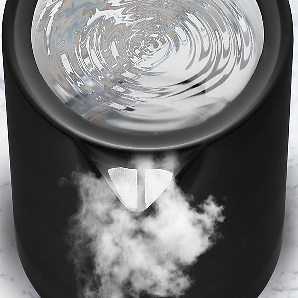 EK17 BK Bouilloire électrique 2200W Capacité 1,7L Chauffe rapide Base 360 Arrêt automatique Couvercle rabattable Duronic