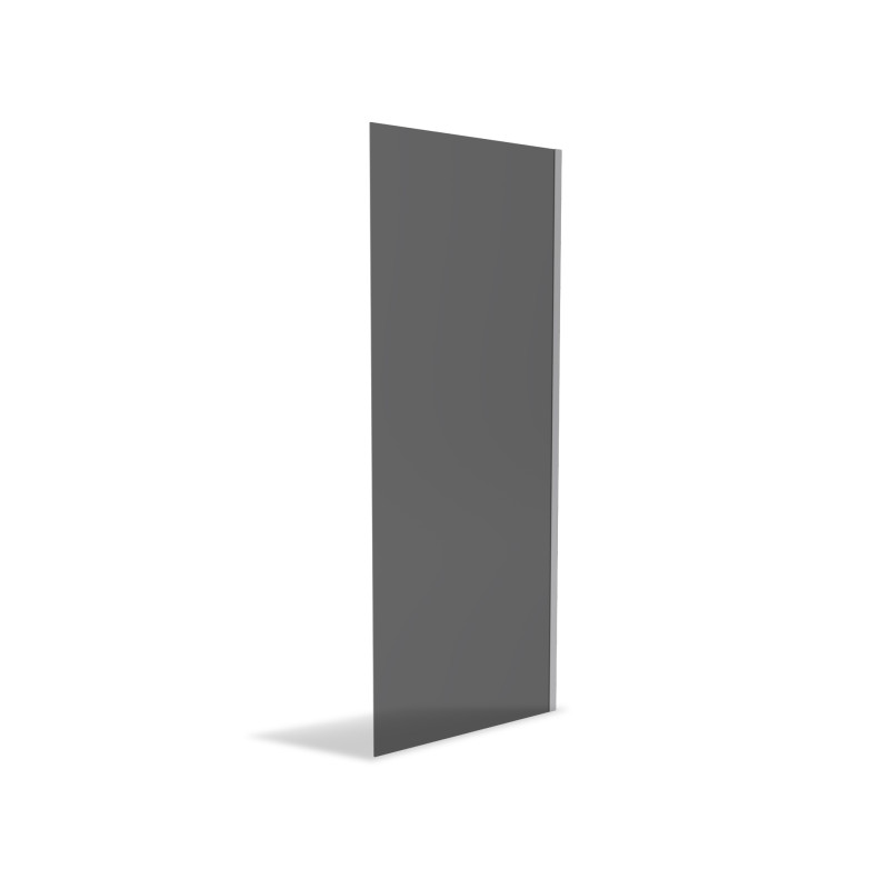 Paroi de douche Parma 2 fumée 80 x 200 cm AURLANE