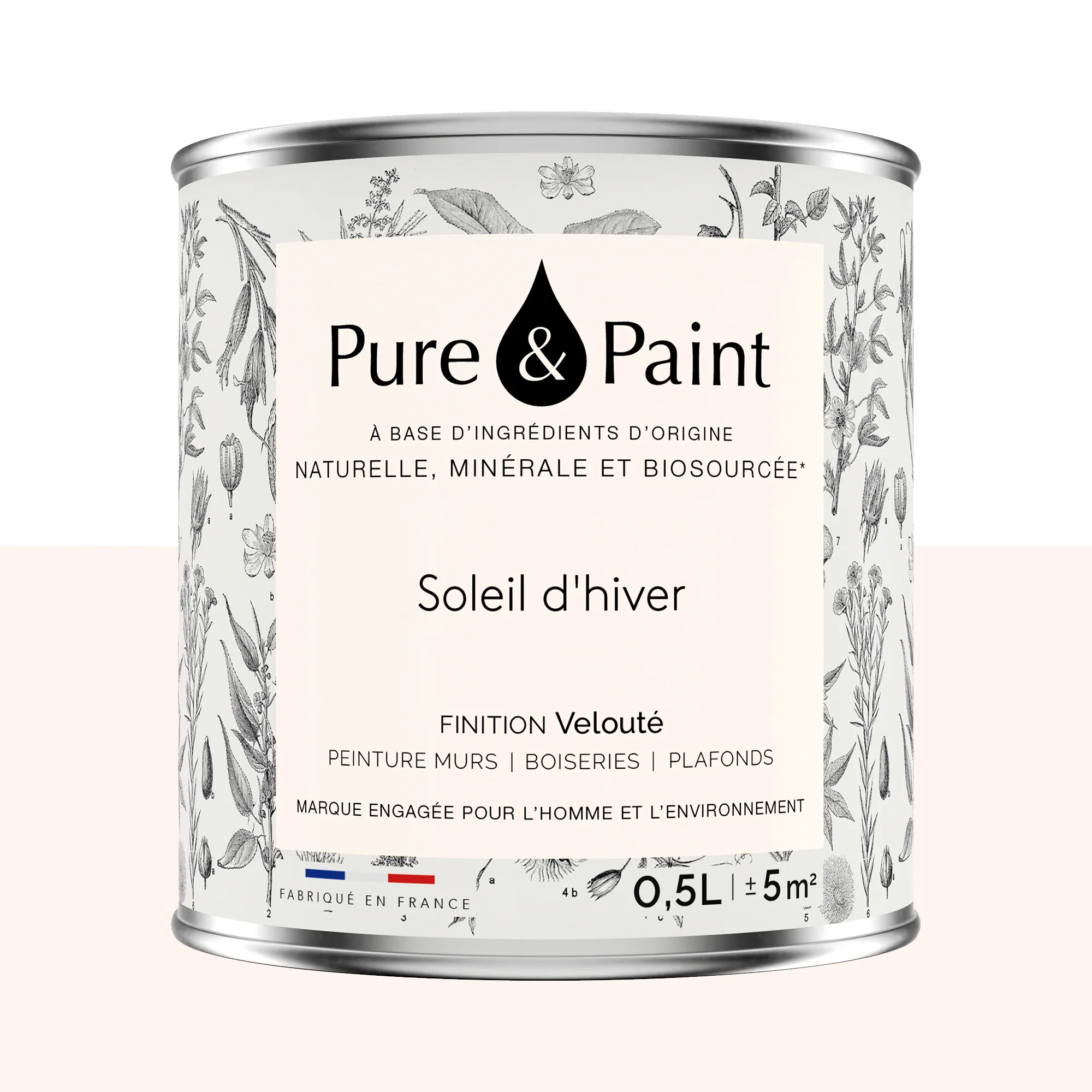 Pure and Paint Peinture Peinture SOLEIL D'HIVER 0,5 L
