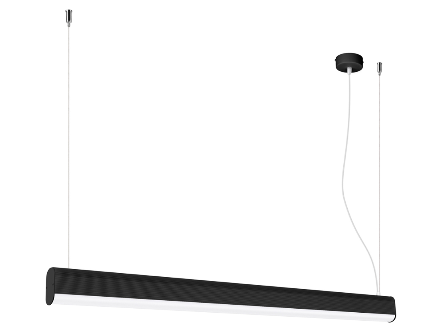 Lampa wisząca Farge LED 4000Kaluminiowa czarna