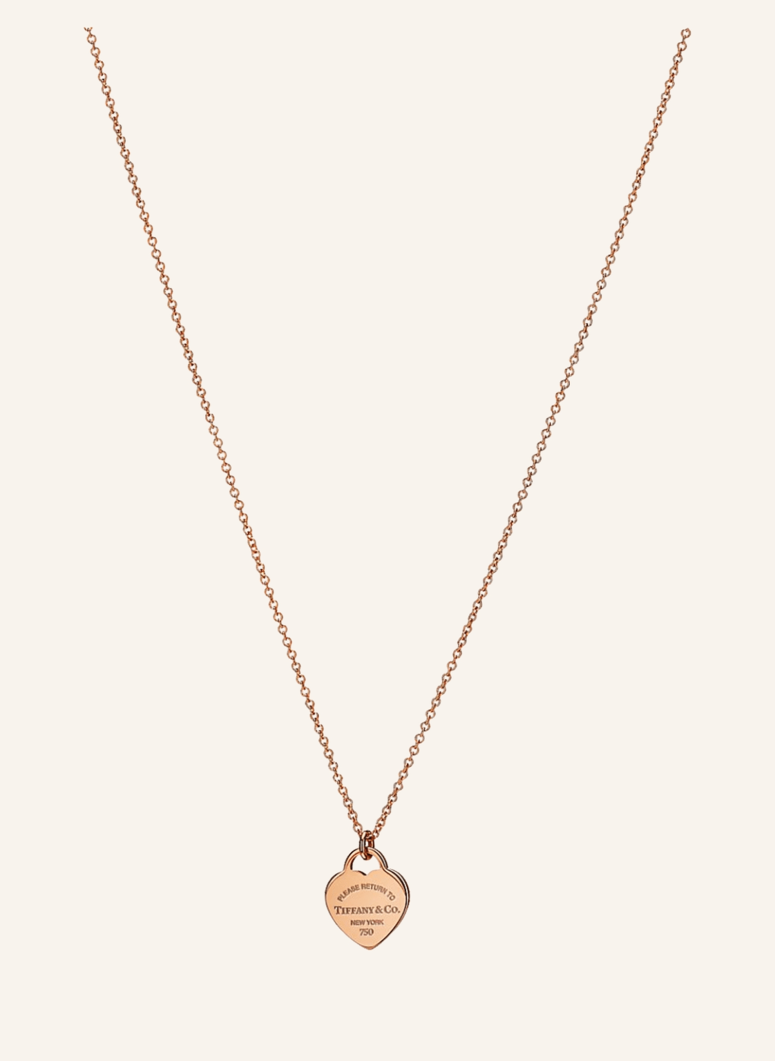 TIFFANY & Co. Anhänger RETURN TO TIFFANY™ aus 18 Karat Roségold