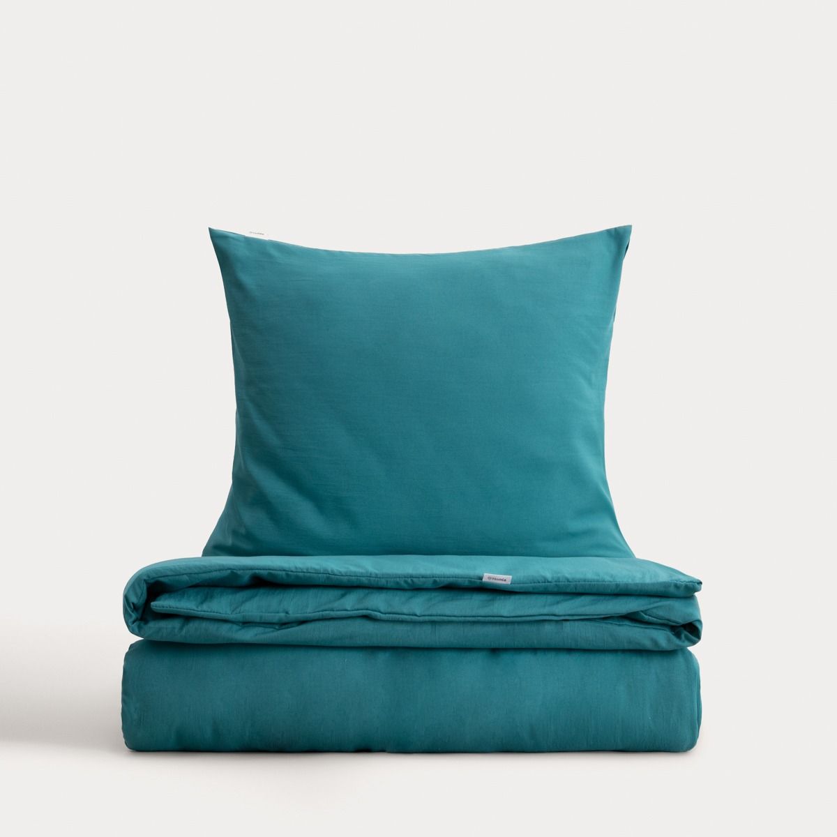 Pościel MAISY z pranej mikrofibry turkusowa 140x200   1*50x60 cm