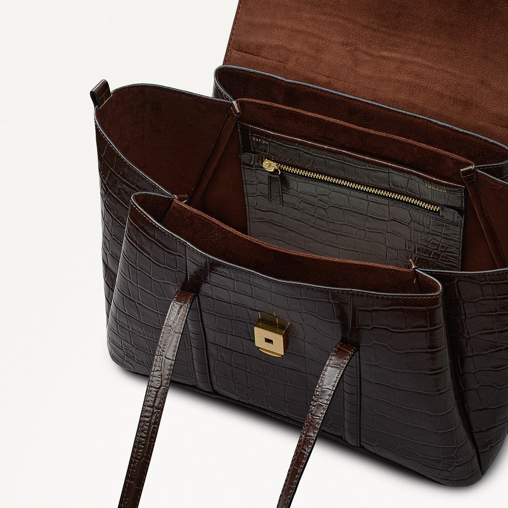 The Chancery - Medium Flapover Shoulder