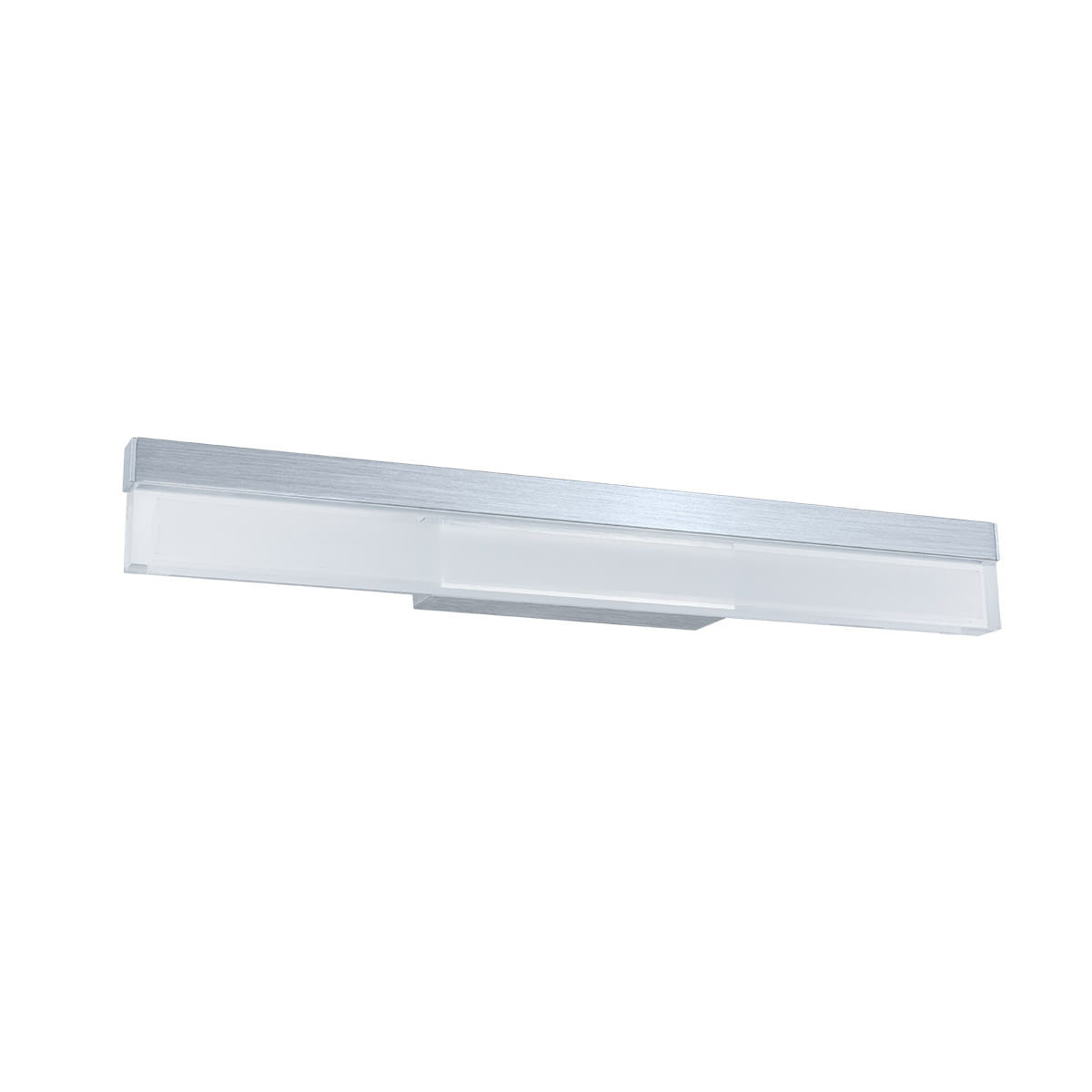 Kinkiet EGONsrebrno-biały LED 1x12W 960lm wym:5,5x43,9x6,1cm IP20 Italux