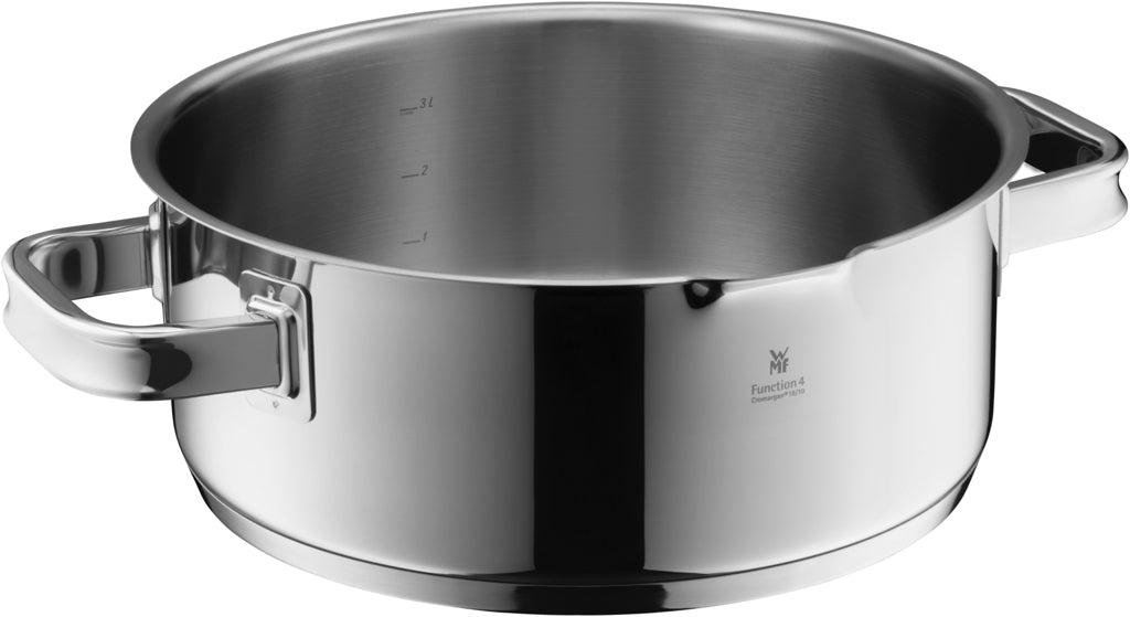 WMF Function 4 Kookpan midden - Ø240mm - Rood