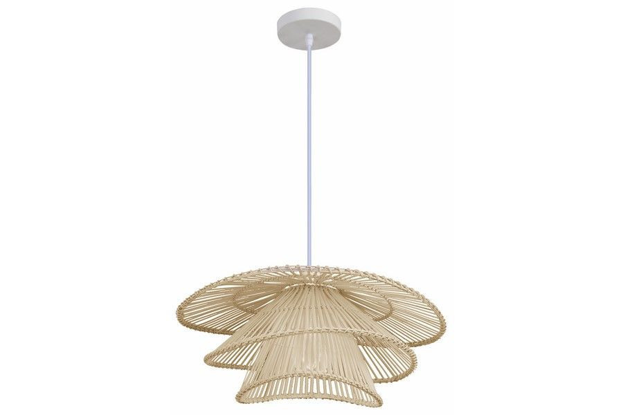 Lampa wisząca brąz Hima 1xE27x40W wym: 120x45,5x45,5 cm Reality