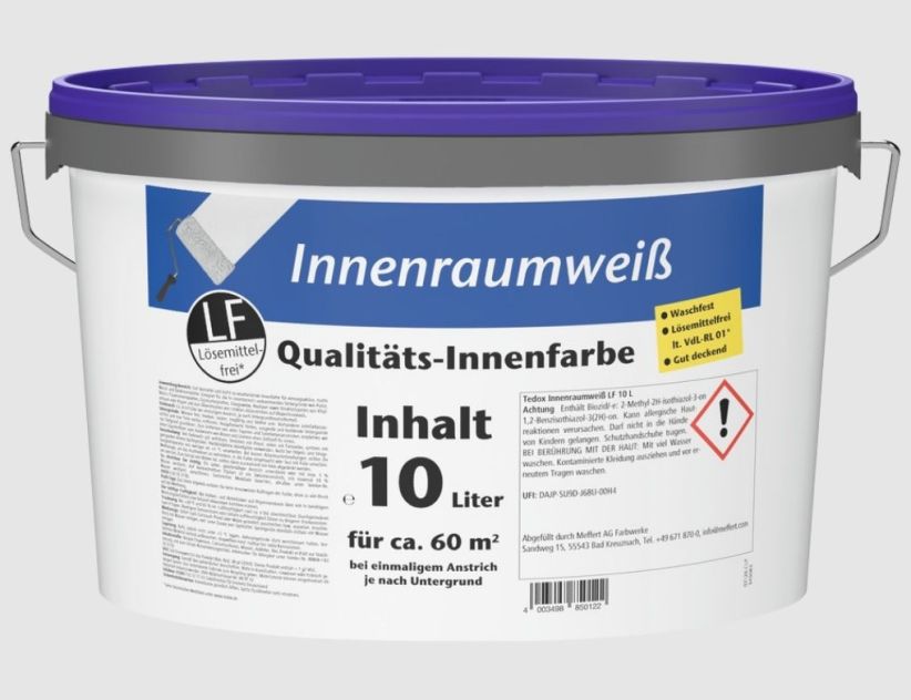 Innenraumweiß 10l