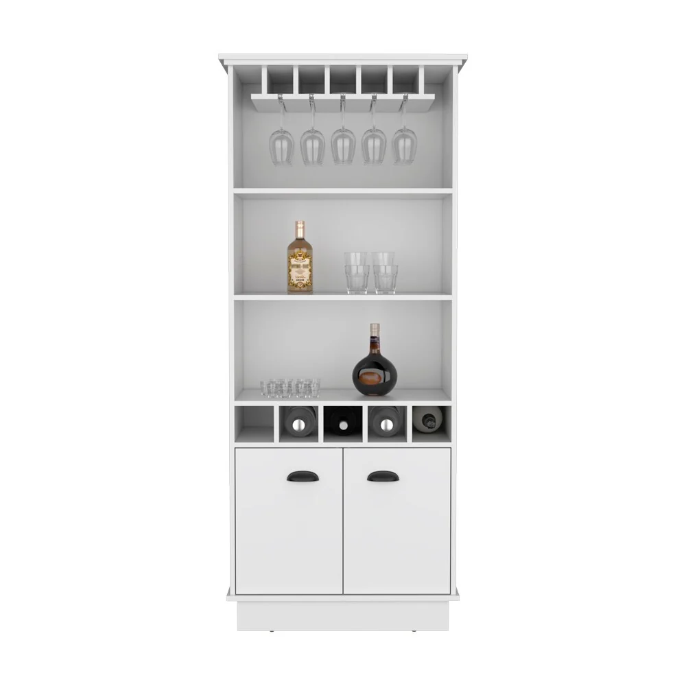 Bar Cabinet for Kitchen, Dining Room,Living Room, White