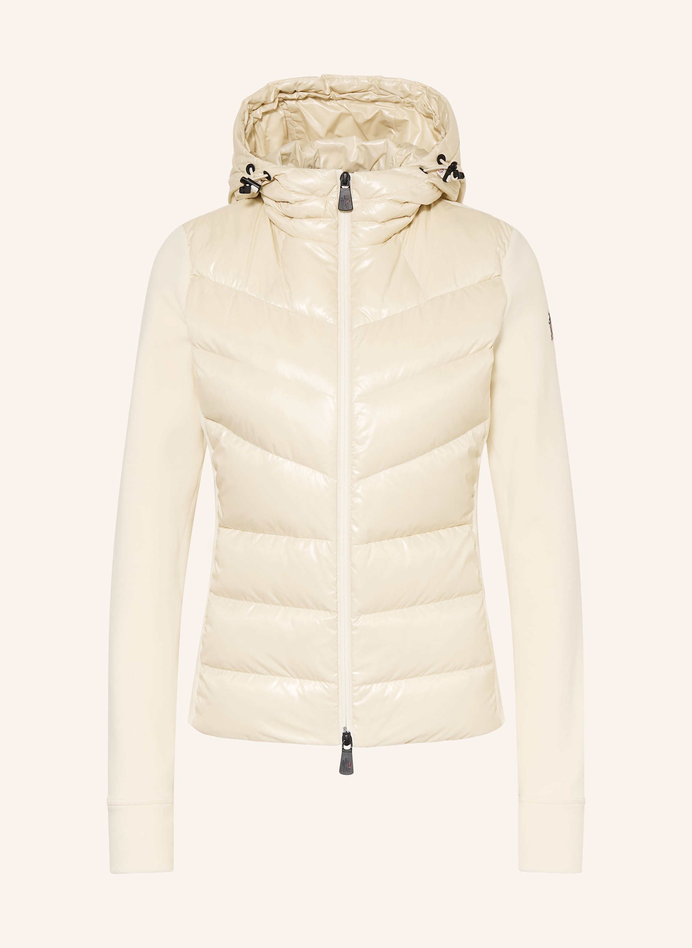 MONCLER GRENOBLE Daunenjacke im Materialmix