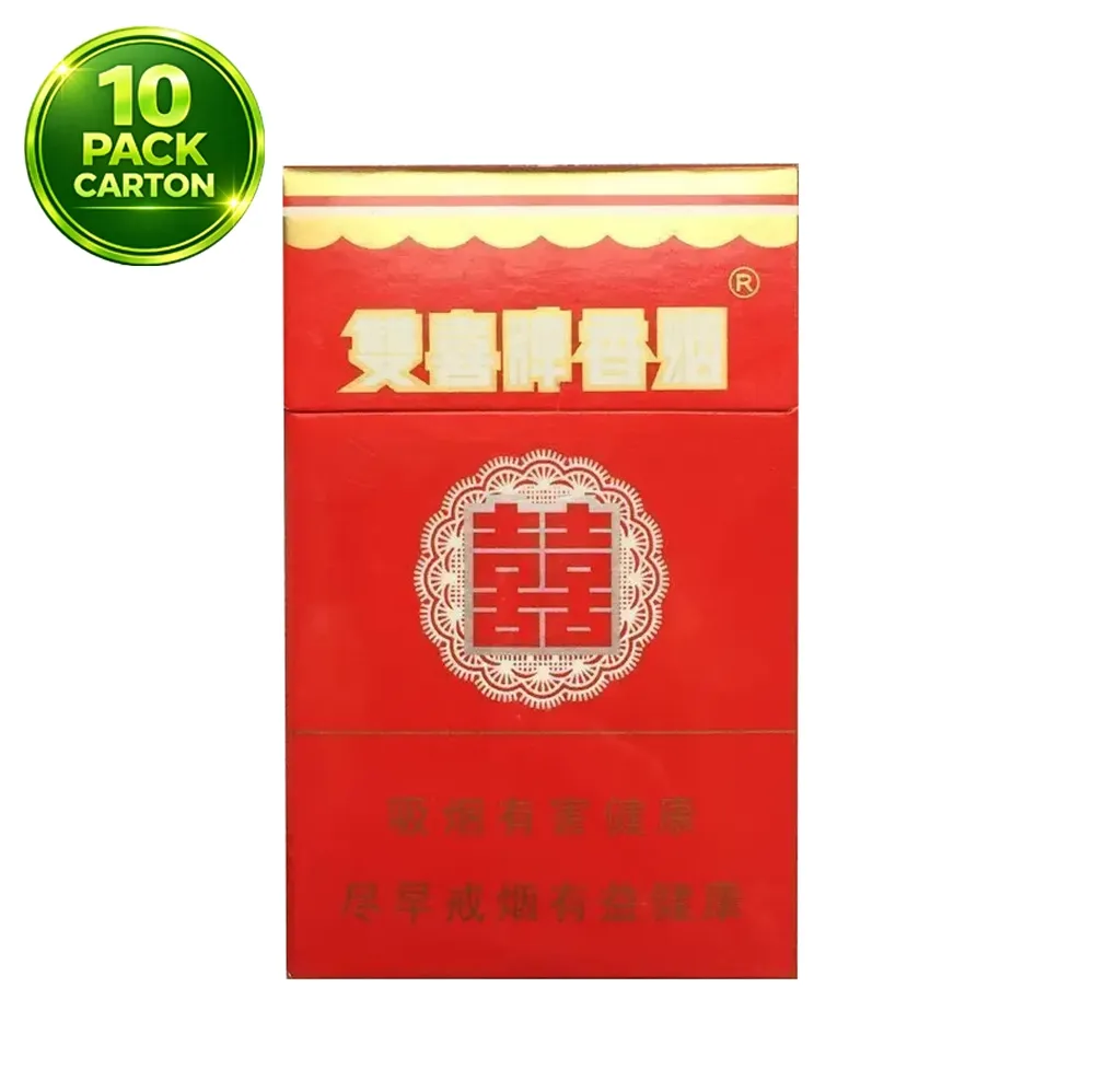 Double Happiness Red x 10 Packs /1 Carton 1