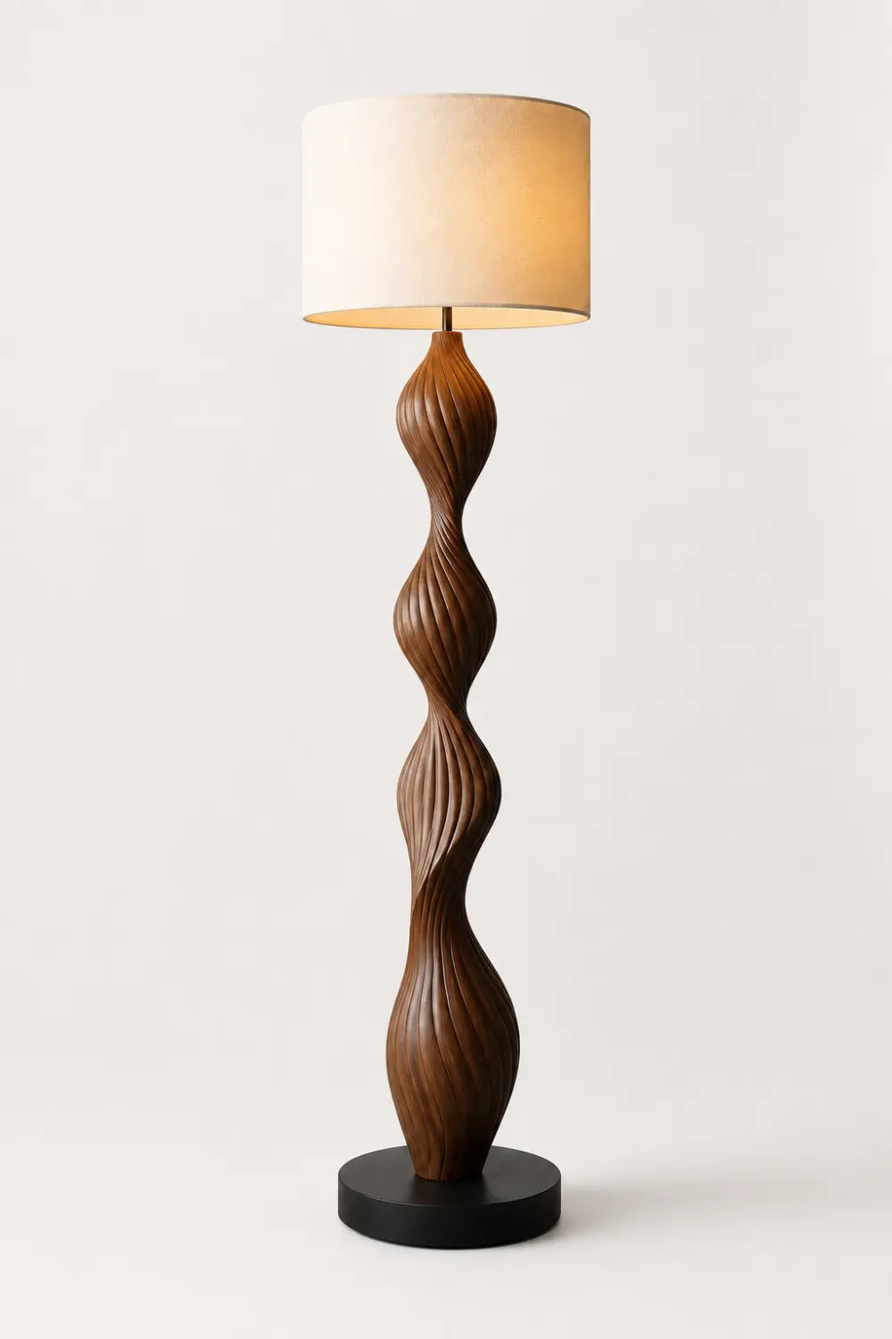 Wooden Art Lamp #LF142
