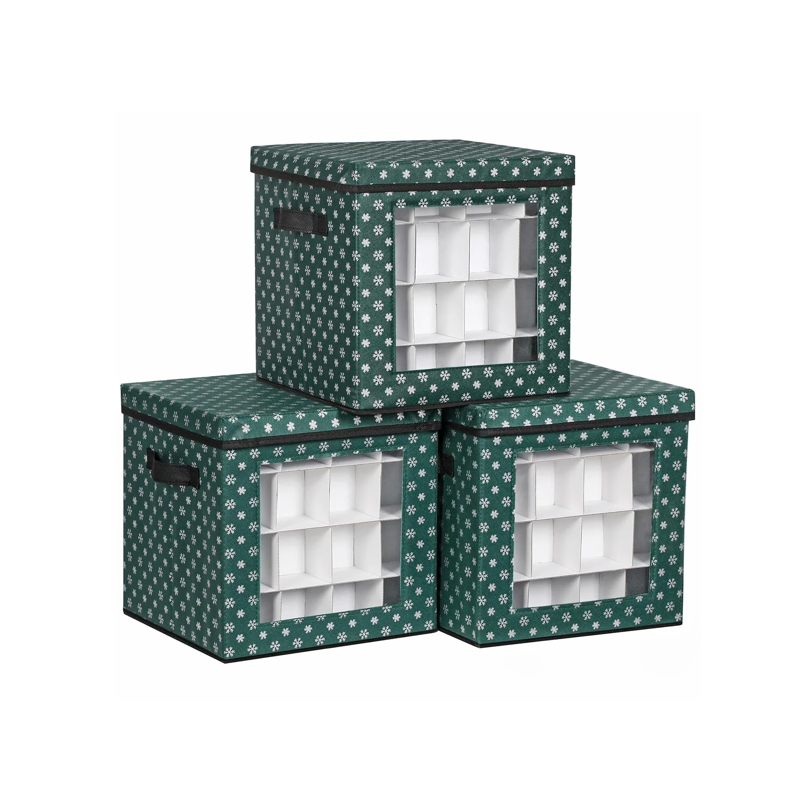 3 boîtes de rangement pour Noël