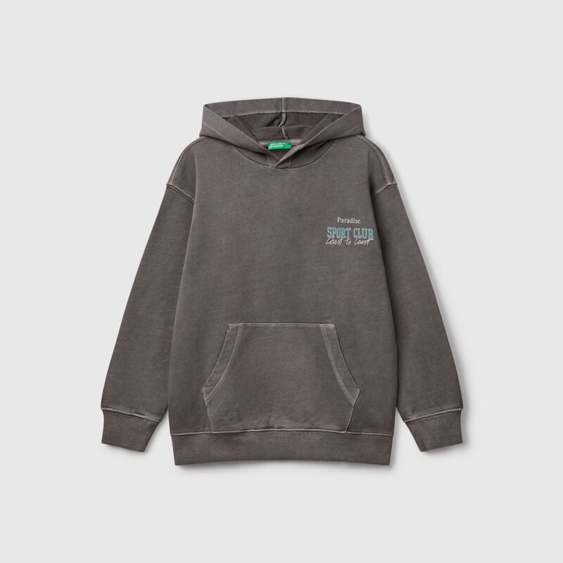 Oversized hoodie with print