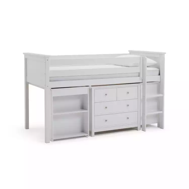 Habitat Brooklyn Ultimate Mid Sleeper Bed Frame - White