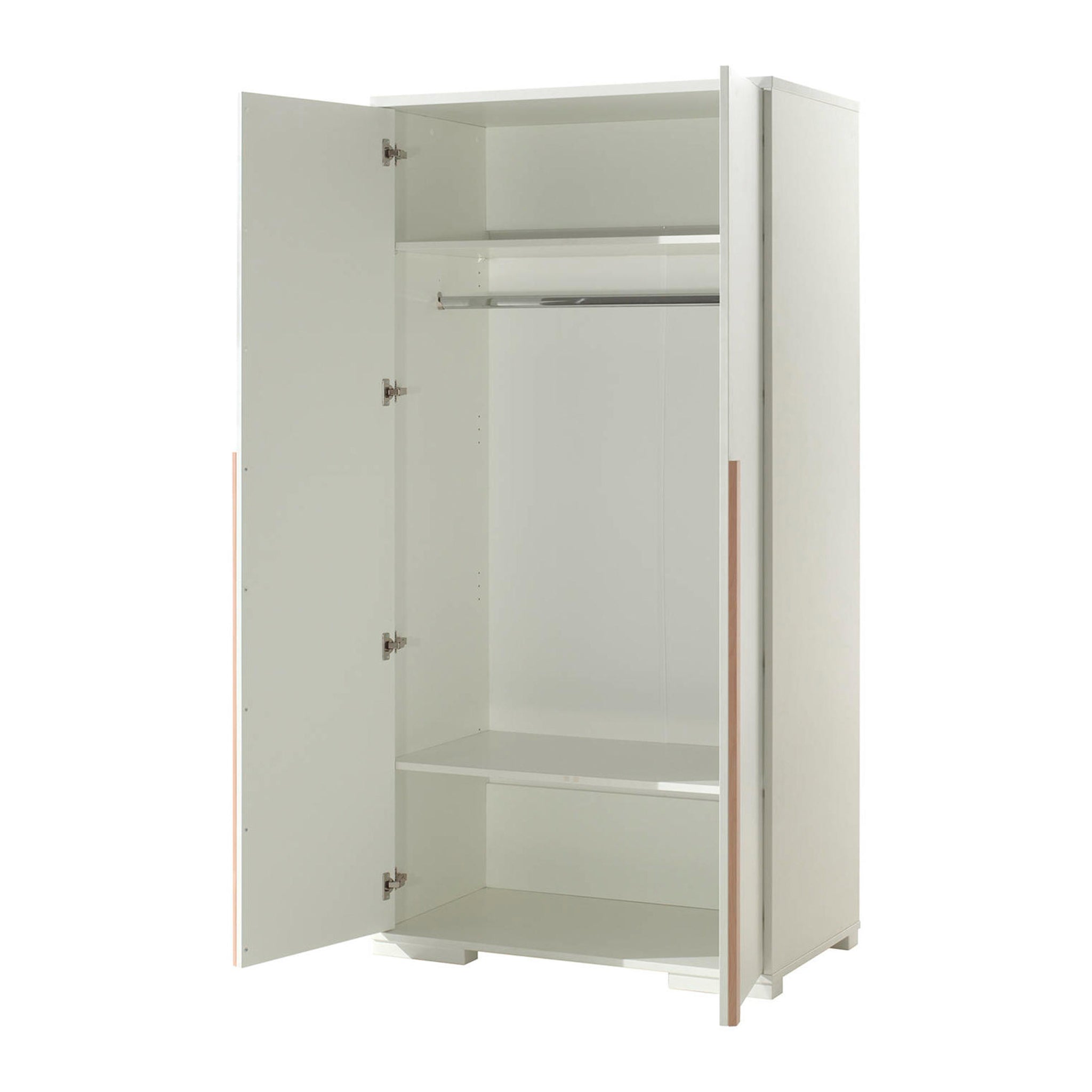 Vipack London Kledingkast 2-deurs - Wit