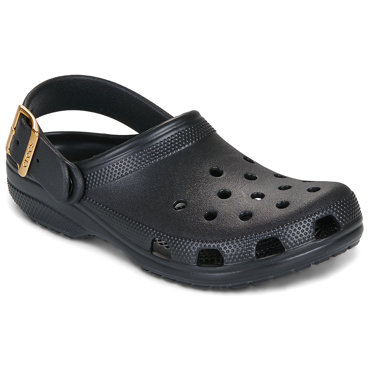 Crocs - Classic Metallic Buckle Clog - Black