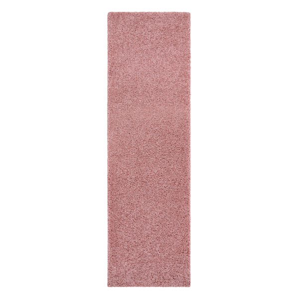 Dywan, Chodnik SOFFI shaggy 5cm różowy - do kuchni, 60x200 cm