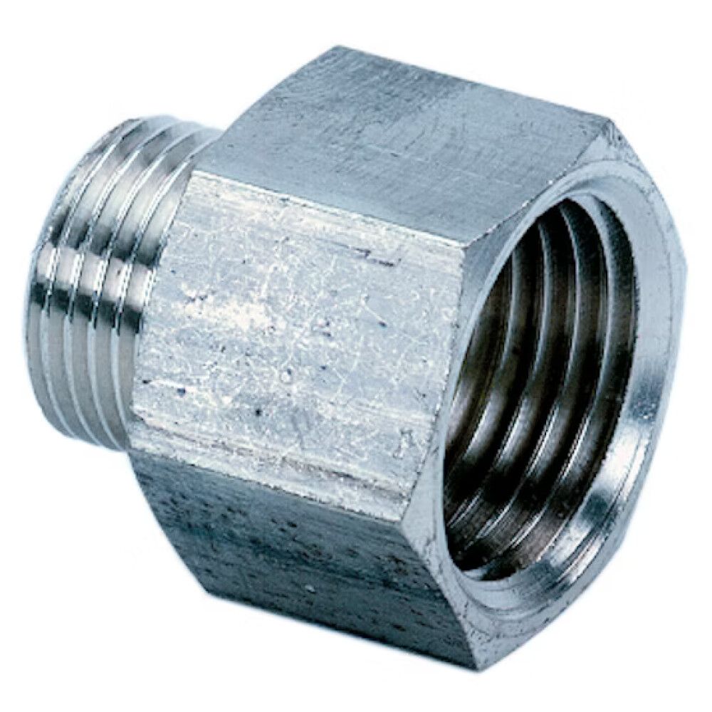 MUFFE EZZE MESSING 3/4" X1/2" KROM