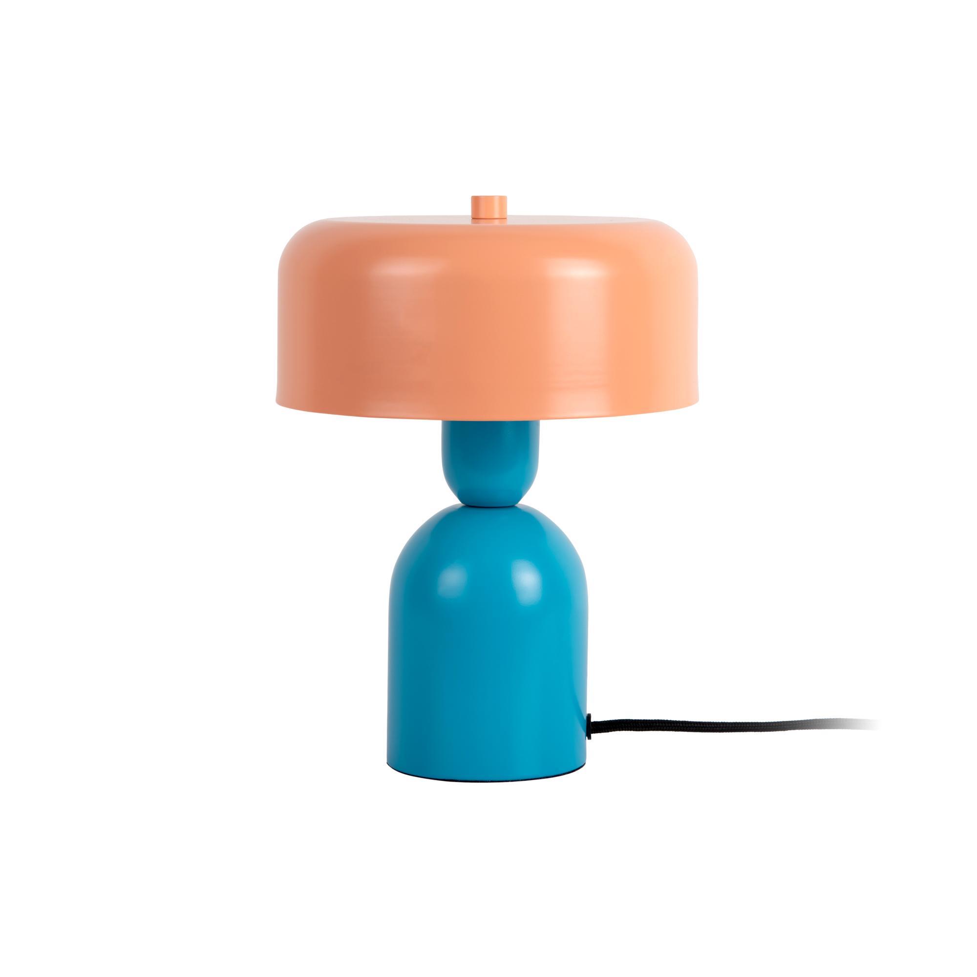 Leitmotiv tafellamp Double Funky - blauw - Ø19cm