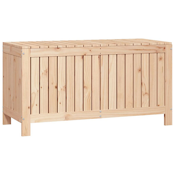 Coffre boîte meuble de jardin rangement bois Helloshop26