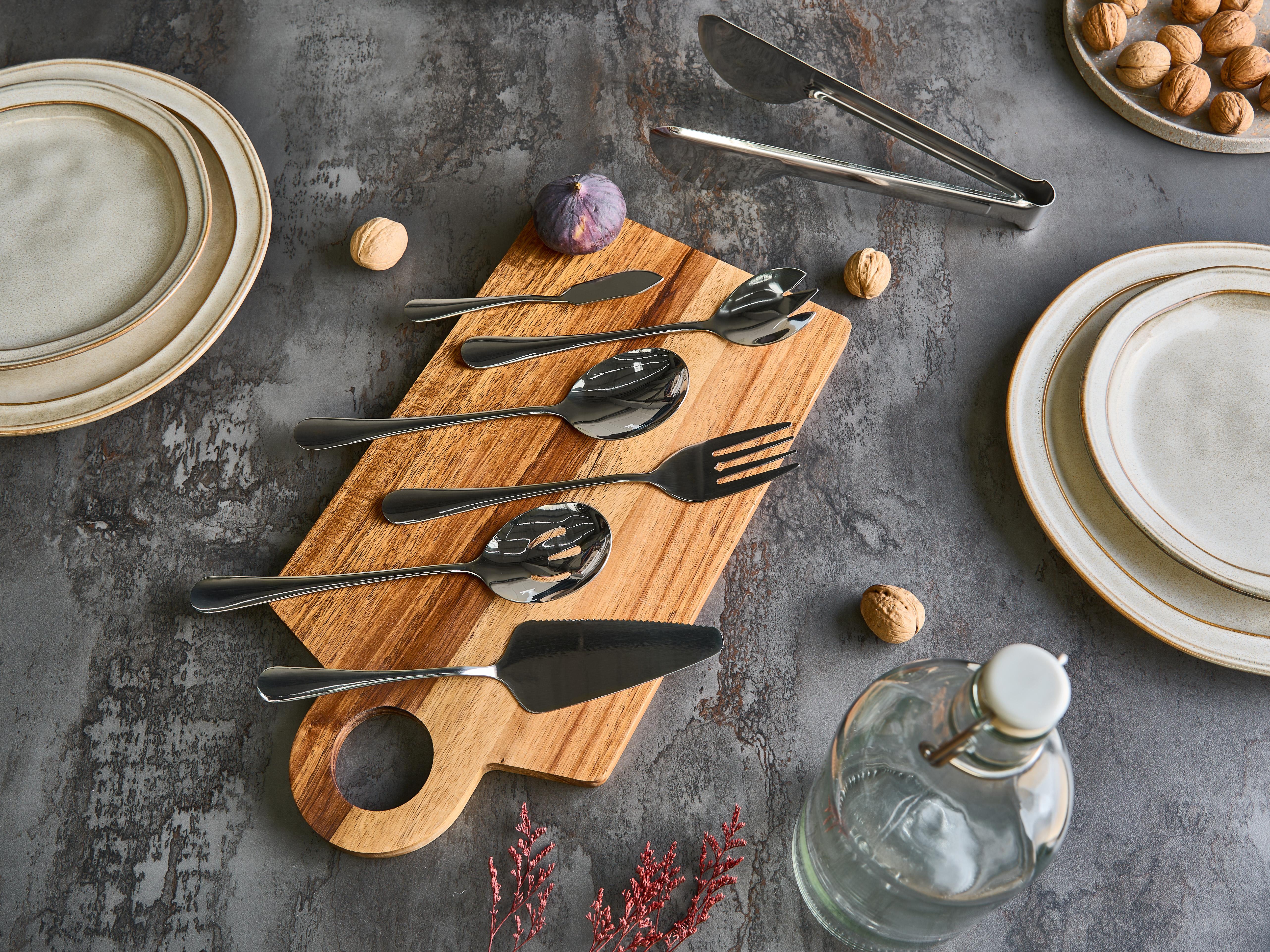 7 Piece Kitchen Utensil Set ZITI Silver