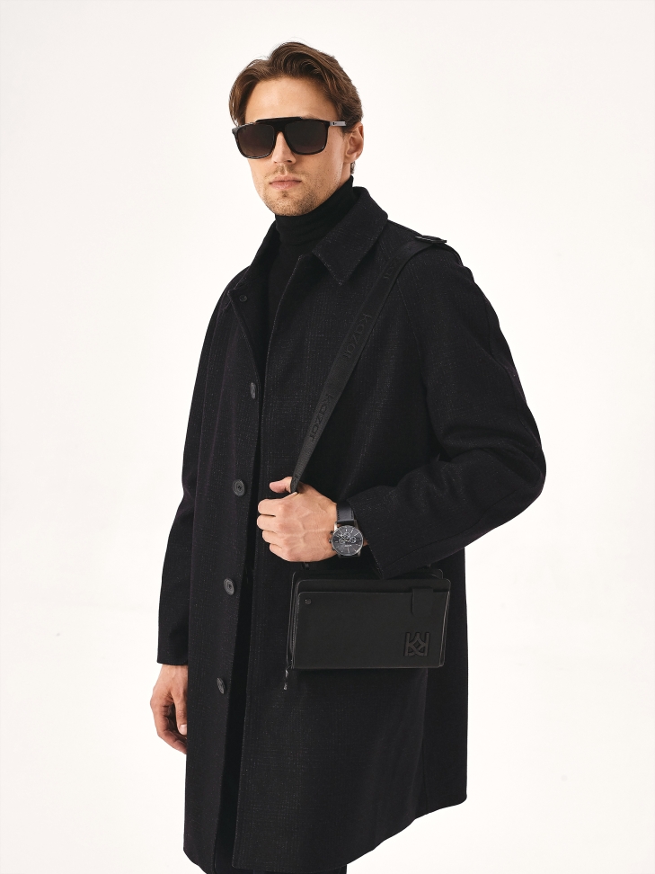 Analog watch on a leather strap