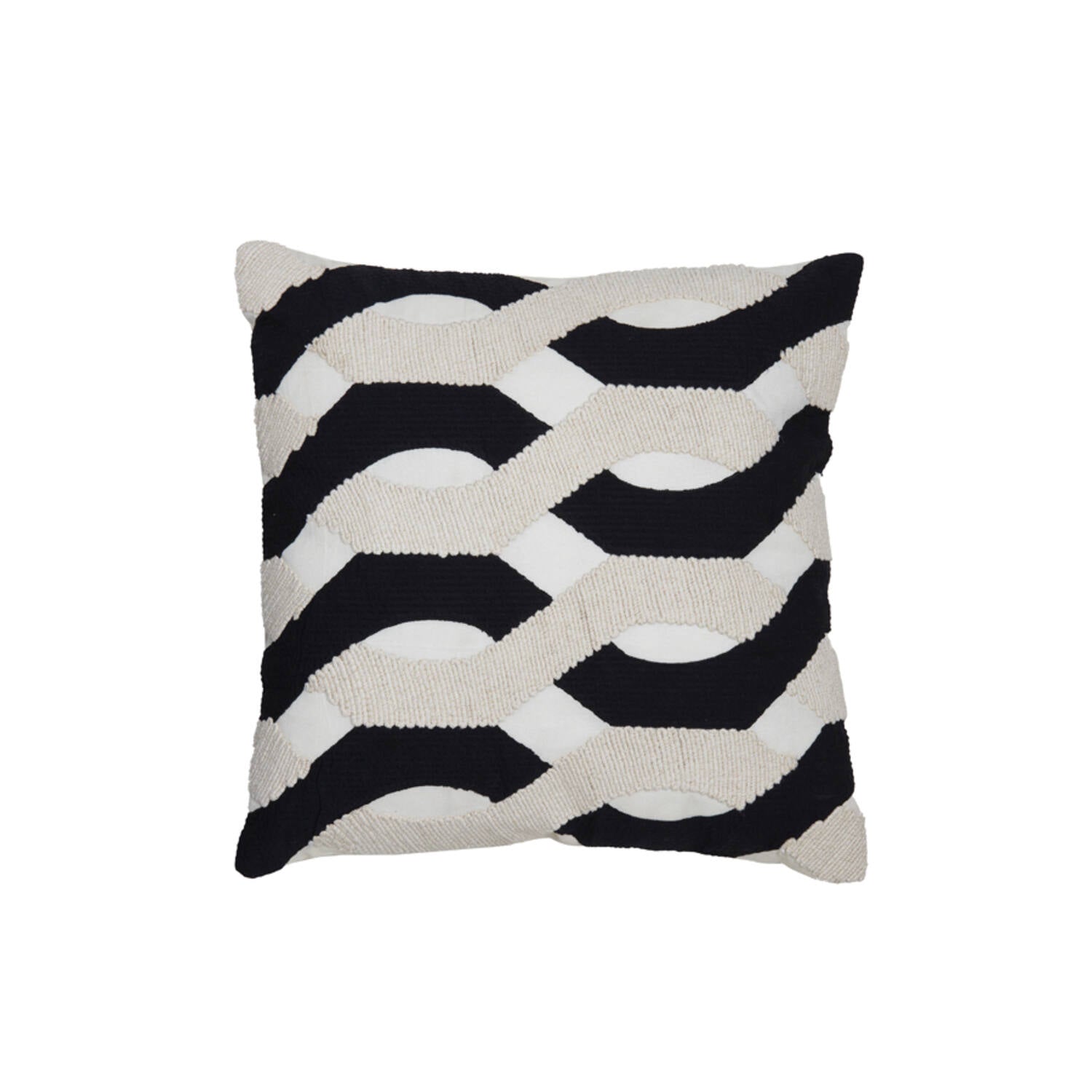 Light & Living kussen BENDIGO - 45x45cm - bruin