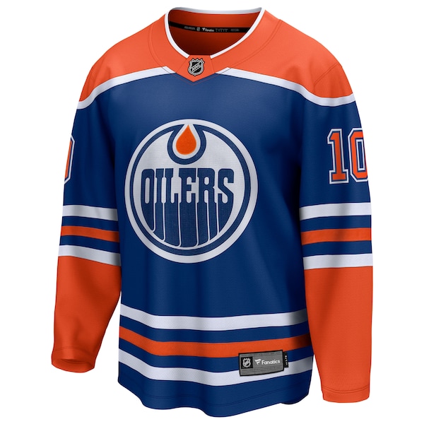 Trent Frederic Edmonton Oilers  Home Breakaway Jersey - Royal