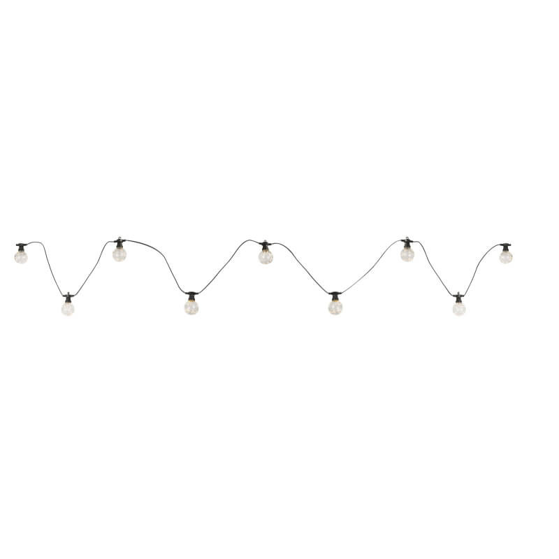 Łańcuch ze światełkami 7,5m 10 LED 4,2W IP44 ciepła