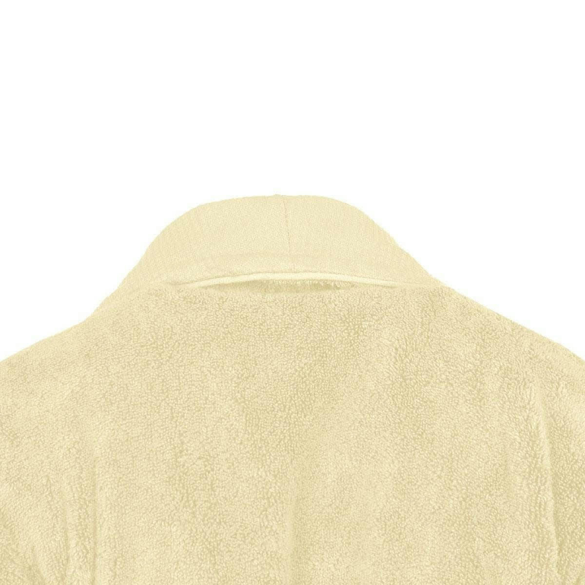 SENSOFT - Peignoir de bain mixte col châle Ecru M