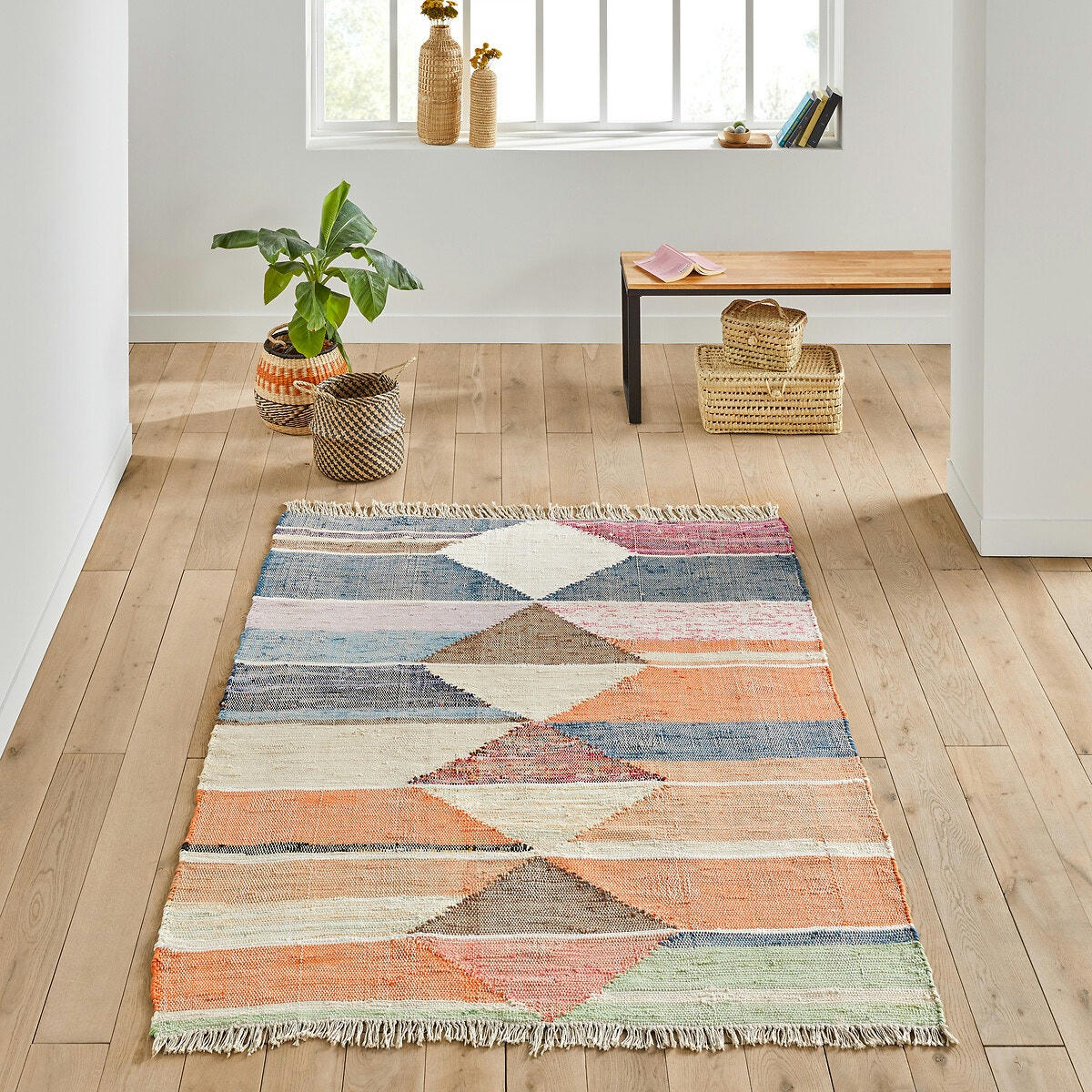 Tapis tissé plat en coton, Mattor