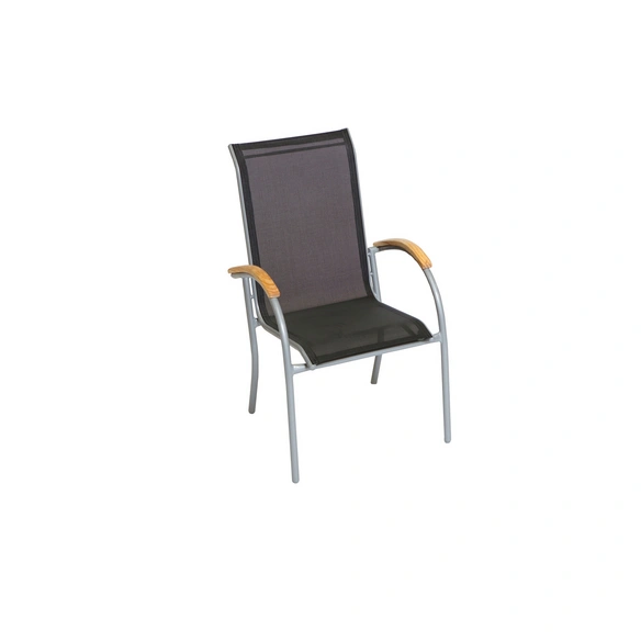 Gartenmöbelset »Siena«, 4 Sitzplätze, Aluminium/Akazienholz/Textil