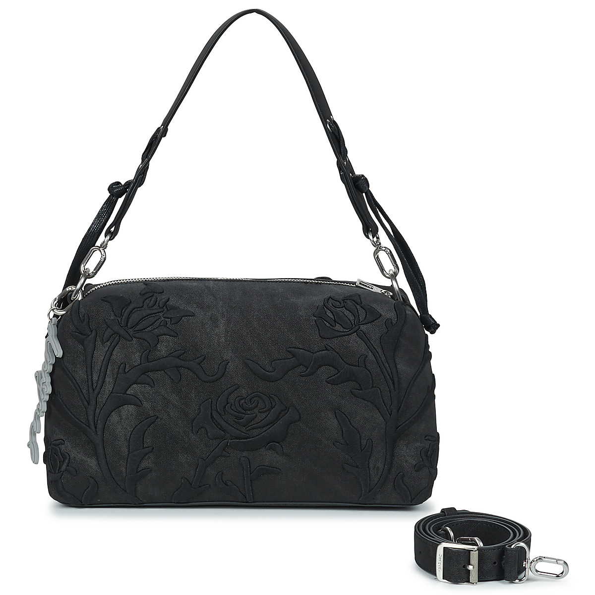Desigual - ROMEO FLORAL BERGAMO - Black