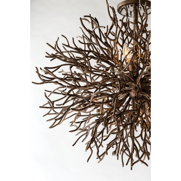 Sierra 12-light Distressed Bronze Pendant