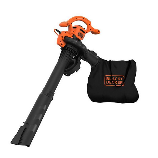 Aspirateur souffleur broyeur filaire BLACK DECKER - BEBLV260-QS - 2600W - Sac 40L - Système bi-tube