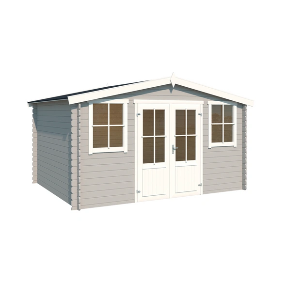 Gartenhaus »Dallas«, BxHxT: 410,9 x 233,7 x 312 cm (Außenmaße inkl. Dachüberstand), Holz
