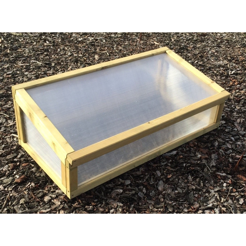 Serre au sol traitée autoclave 80 x 60 x 30 cm SOLID