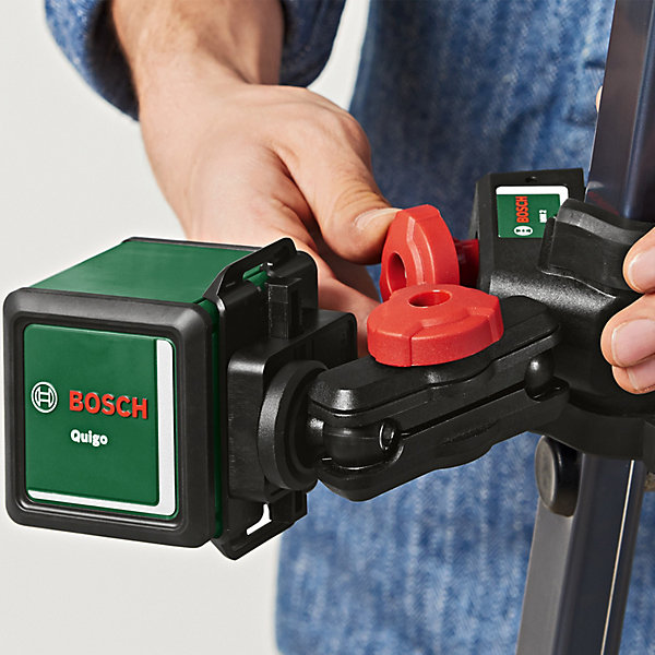 Niveau laser alignement croix Bosch Quigo rouge 10 m